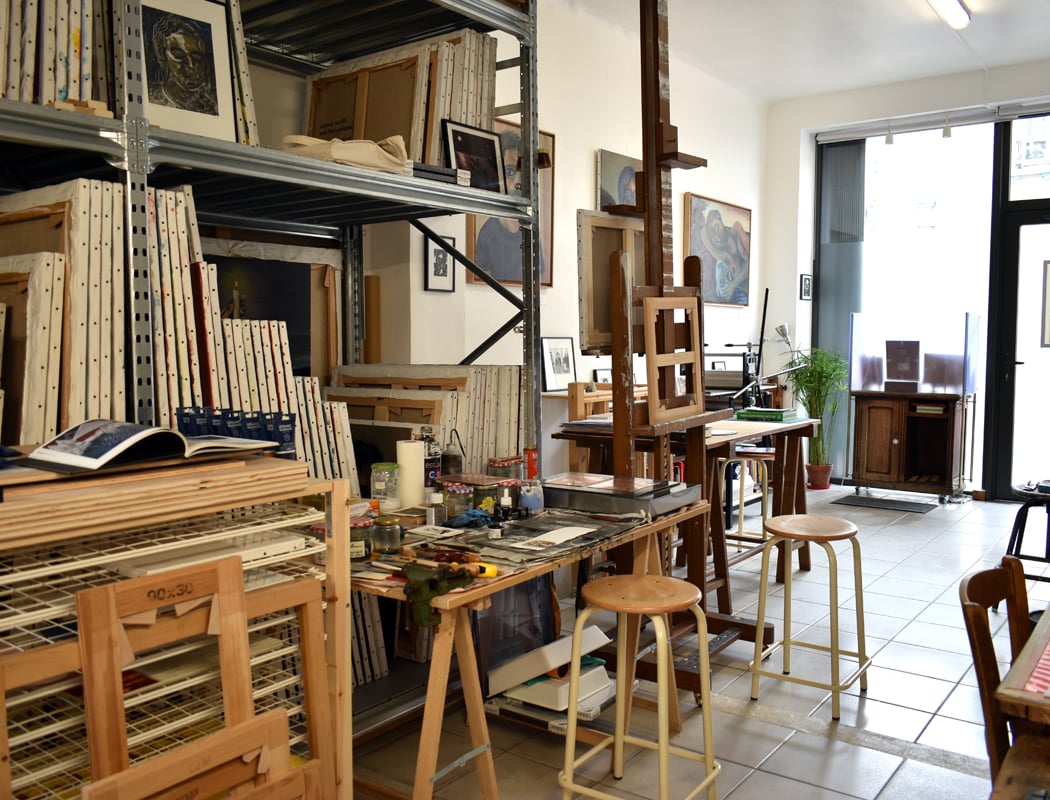Workshop Jb Miette Painting Classes Paris 13 2